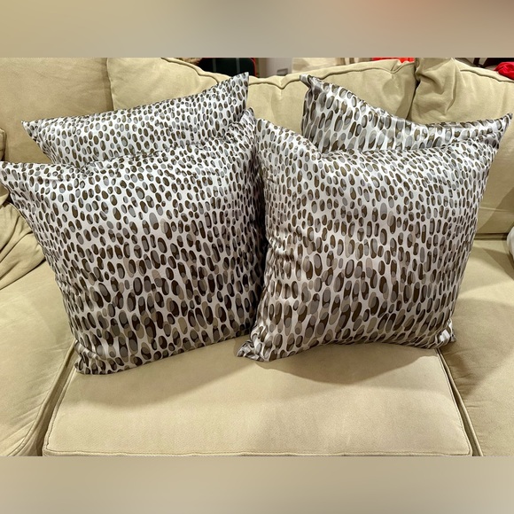 West Elm Other - West Elm Silk Pillows